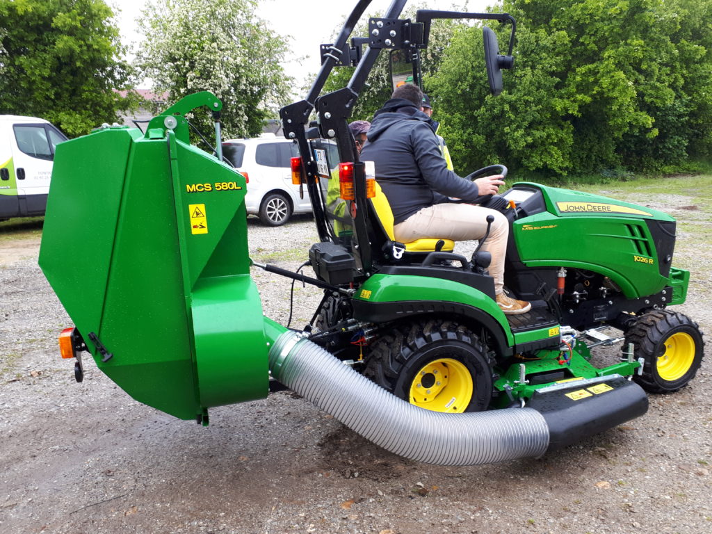 Nouveau micro-tracteur polyvalent