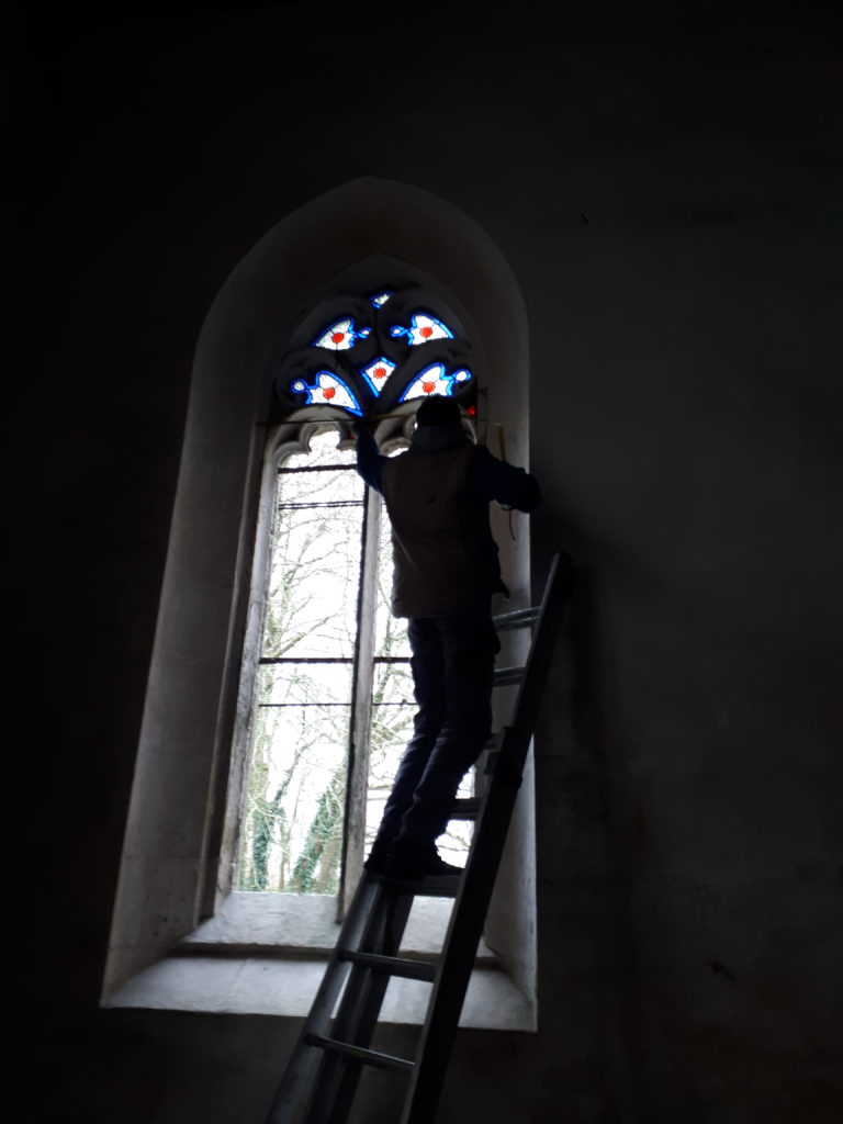 Chapelle en travaux !