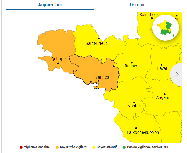 Vigilance Orange inondations